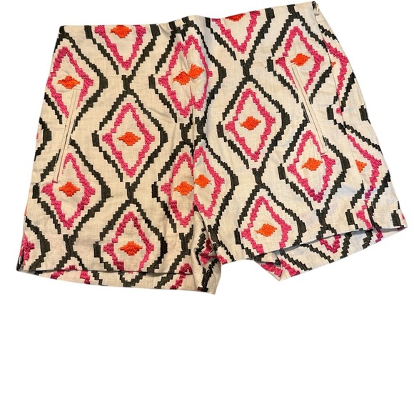 Loft geometric Patterned Women's Shorts - Picture 2 of 4